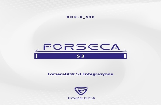 FORSECABOX S3 ENTEGRASYONU
